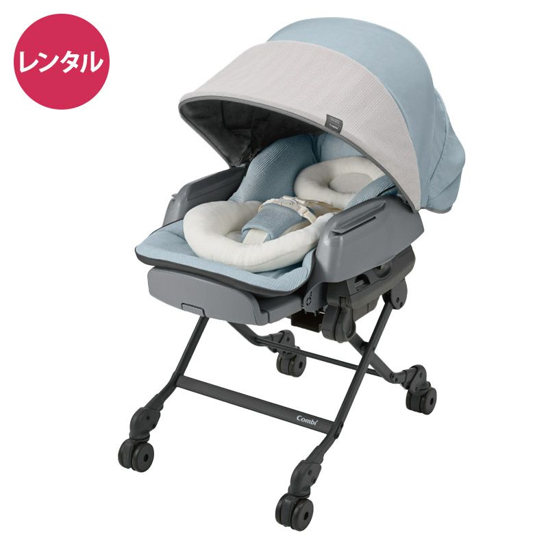 電動ベビーラックレンタル-ネムリラ AUTO SWING BEDi Longスリープ  